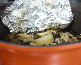【レシピ動画】豚肉のわかめと長葱の煮物♪作り方3写真