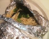 ブロッコリーとえのき茸のホイル焼き作り方4写真