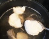 もちもち♪とろろ芋団子汁☆味噌仕立て作り方2写真