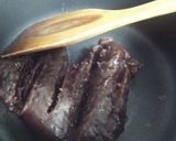 豆腐白玉チョコぜんざい作り方5写真