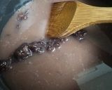 豆腐白玉チョコぜんざい作り方7写真