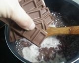 豆腐白玉チョコぜんざい作り方9写真