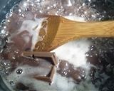 豆腐白玉チョコぜんざい作り方10写真