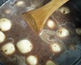 豆腐白玉チョコぜんざい作り方11写真