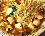 なんちゃって麻婆ラーメン!鍋ひとつ簡単!作り方5写真