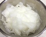 さっぱり☆ささみと大根の梅肉和え作り方3写真
