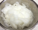さっぱり☆ささみと大根の梅肉和え作り方3写真