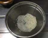 釜めしの釜で1人分の七草がゆ作り方1写真