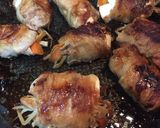 しりしりと豆腐の肉巻き!作り方7写真