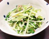 簡単に。水菜のマヨポン和え作り方2写真