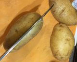 簡単ハッセルバックポテト イモムシポテト作り方1写真