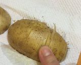 簡単ハッセルバックポテト イモムシポテト作り方3写真