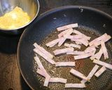 簡単!ネギと春菊の焦がし醬油炒め作り方4写真