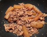 大根と牛肉の煮物(韓国風)作り方5写真