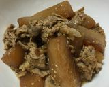 大根と牛肉の煮物(韓国風)作り方6写真