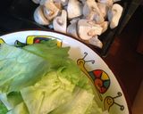 トマトとキノコとレタスと牛肉とチーズの鍋作り方8写真