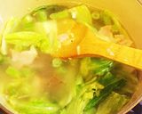 緑野菜とベーコンの玄米スープリゾット♡作り方8写真