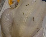 丸鶏のローストチキンinケチャップライス作り方9写真