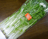 簡単！水菜と根菜のマヨ炒め(お弁当にも)作り方1写真