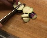 牡蠣と茄子のトマトスパゲティ♪作り方2写真