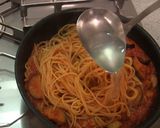 牡蠣と茄子のトマトスパゲティ♪作り方7写真