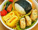 小さな味噌つくねのネギあんかけ丼作り方7写真