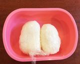 キャラ弁☆仲良しペンギン♡バレンタイン♡作り方1写真