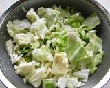ダイエットに！キャベツと鶏胸肉のスープ作り方2写真