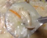野菜たっぷり参鶏湯粥作り方5写真