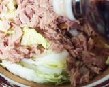 白菜まるごとツナ缶詰の簡単♪お鍋作り方2写真