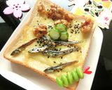 おせちﾘﾒｲｸ⋆田作り×胡桃トースト作り方4写真