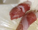 余ったお餅で★塩麹肉巻き餅作り方3写真