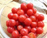 ミニトマトとクリームチーズの前菜作り方3写真