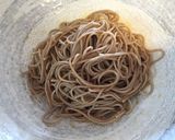 満足感たっぷり♪肉まみれ油そば作り方5写真