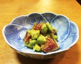ごま油が隠し味! アボカドマグロ作り方4写真