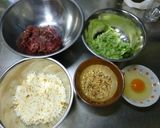 鹿玉つくね作り方1写真