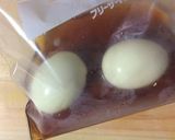 そうめんつゆでらくちん煮卵作り方1写真