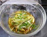 レンジで簡単2分！無限水菜丼作り方3写真
