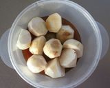 レンジで簡単☆里芋の胡麻煮っころがし。作り方2写真