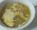 10分で出来る！コンソメオニオンスープ♪作り方5写真