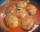 柔らかトマト煮込みハンバーグ作り方9写真