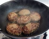 柔らかトマト煮込みハンバーグ作り方6写真