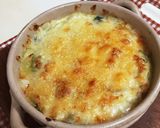 ランチに♪ ほうれん草とササミのグラタン作り方9写真