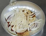 牡蠣と青のりの玉子とじ丼作り方1写真