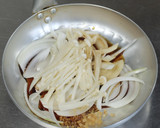 牡蠣と青のりの玉子とじ丼作り方1写真