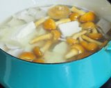 ナメコと豚バラのお味噌汁作り方2写真