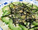 ゴーヤーの和風フライパンピザ作り方6写真