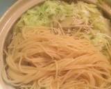 フォークで食べる鍋！キャベツパスタ鍋作り方6写真
