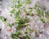 七草無いから雑穀小豆でお粥さん作り方4写真