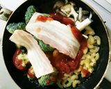 簡単!手抜きすぎ!?ワンポットパスタ!作り方1写真